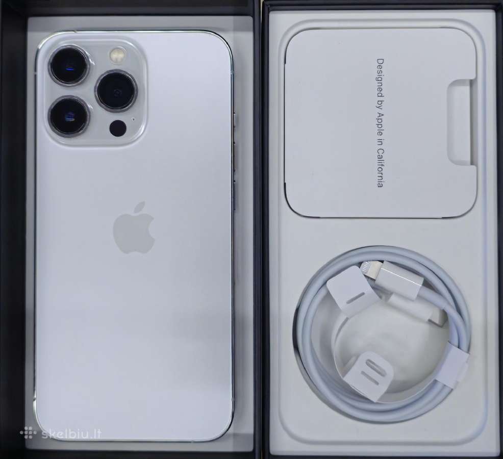 iPhone 13 Pro, Silver, 256gb - nuotraukos Nr. 2