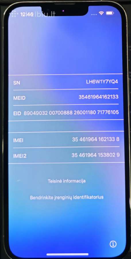 iPhone 13 Pro, Silver, 256gb - nuotraukos Nr. 7
