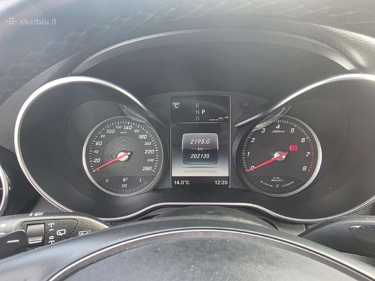 Mercedes Benz plug in Hybrid 2016m - nuotraukos Nr. 8