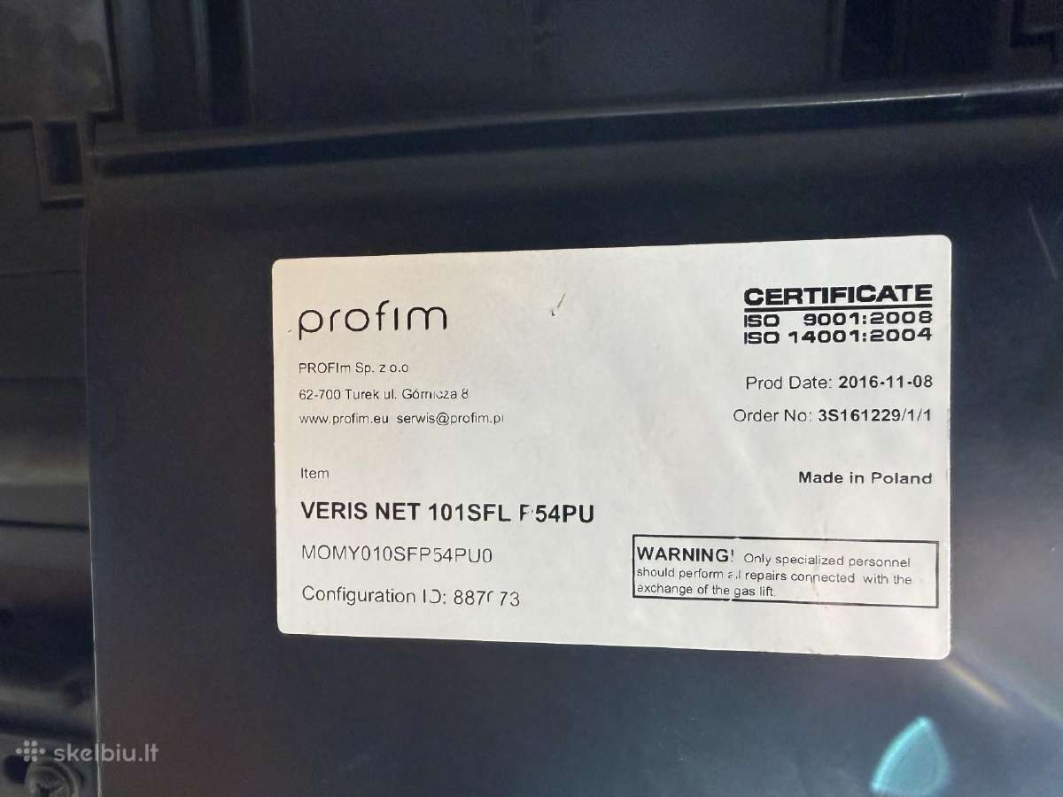 Profim Veris biuro kedes 2 vnt - nuotraukos Nr. 7