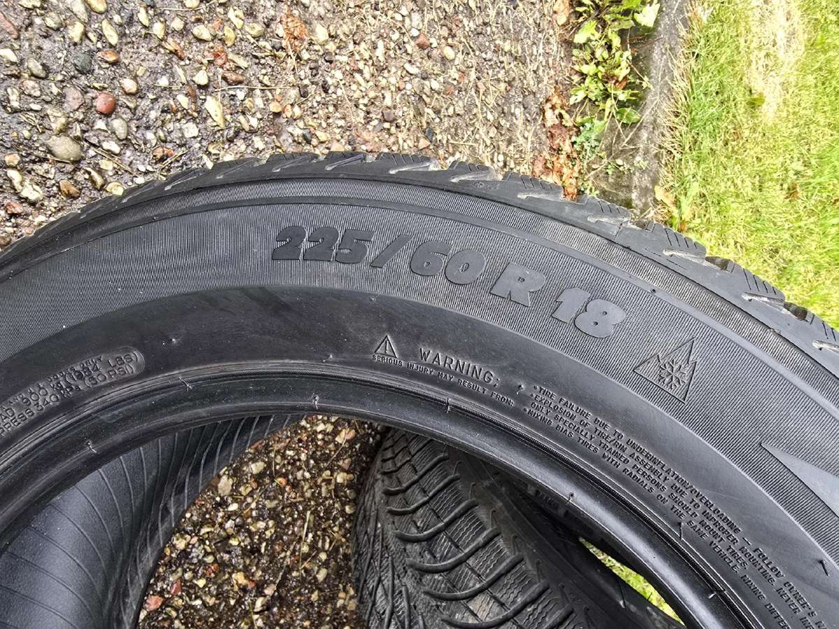 Michelin žieminės padangos 225/60 R18 - nuotraukos Nr. 3