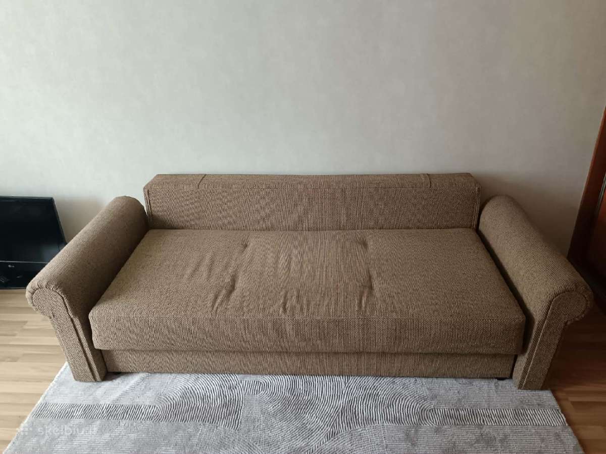 Miegamoji sofa-lova su patalynės dėže - nuotraukos Nr. 3