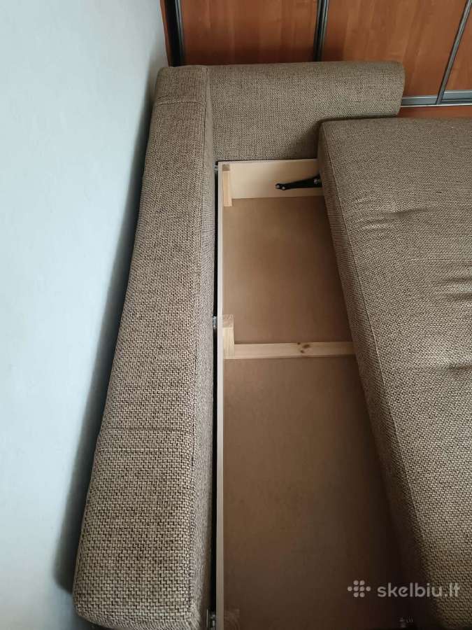 Miegamoji sofa-lova su patalynės dėže - nuotraukos Nr. 5
