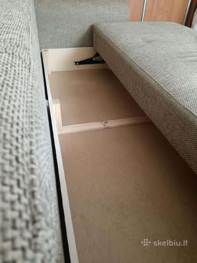 Miegamoji sofa-lova su patalynės dėže - nuotraukos Nr. 6