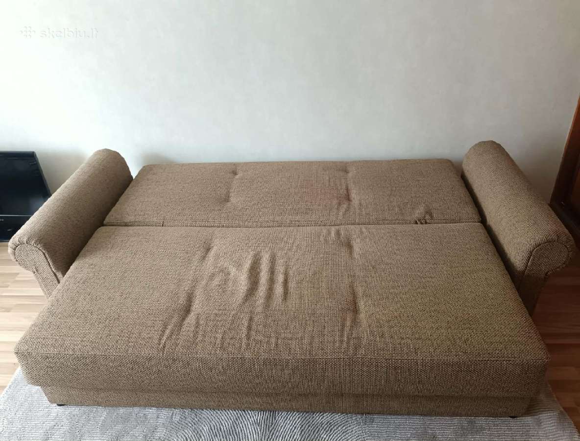 Miegamoji sofa-lova su patalynės dėže - nuotraukos Nr. 7