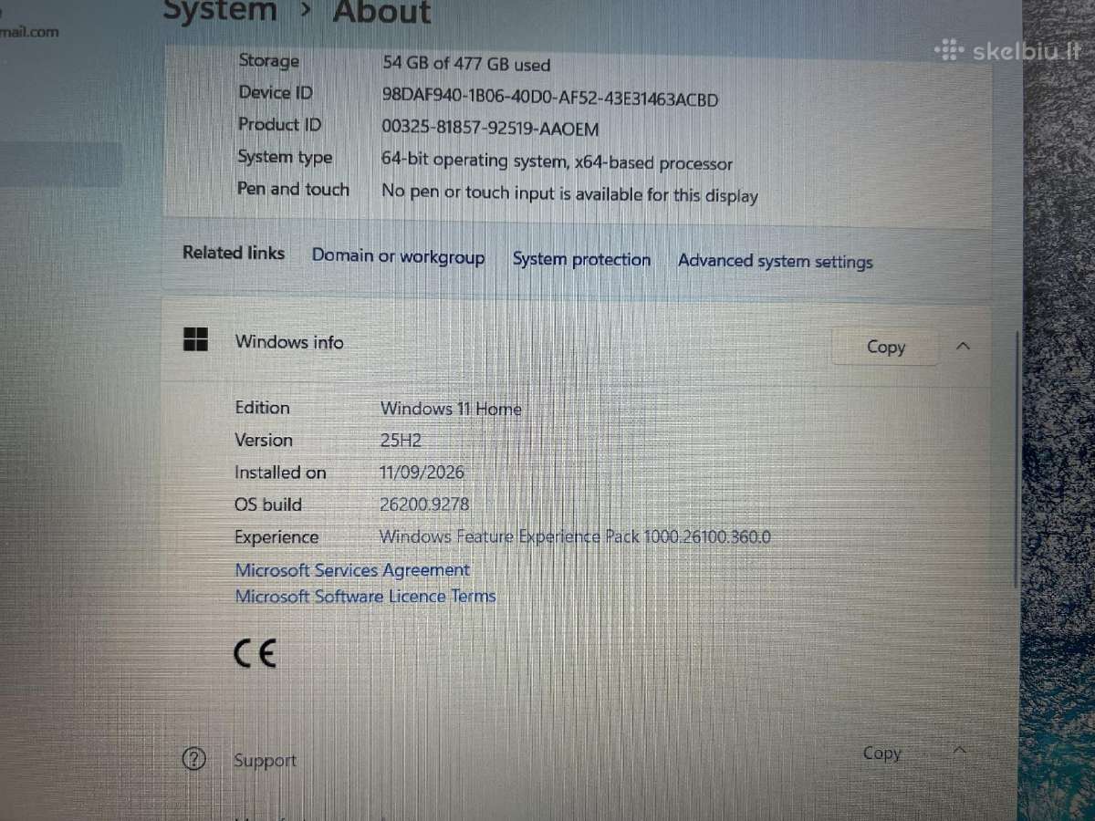 Acer Aspire 3 kompiuteris - nuotraukos Nr. 8