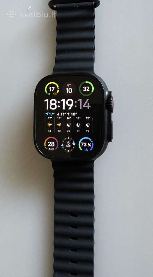 Apple Watch Ultra 3 Black - nuotraukos Nr. 7