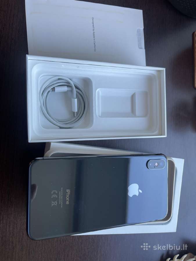 iPhone XS Max 64gb, space gray - nuotraukos Nr. 2