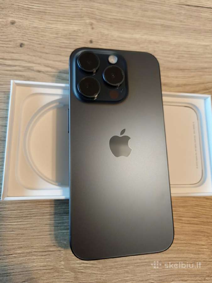 Parduodu idealios būklės iPhone 15 Pro 256gb - nuotraukos Nr. 2