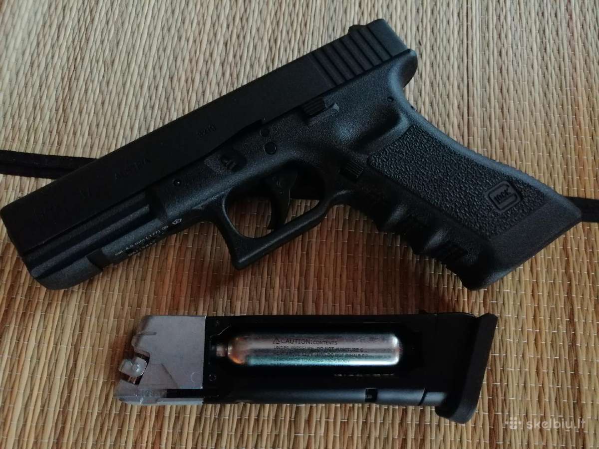 Glock 17 Blowback 4.5 mm 2.5 J - nuotraukos Nr. 4