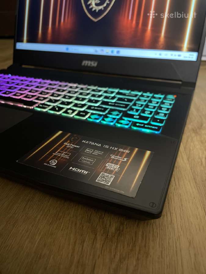 Su Garantija Rtx 5070 i7-14650hx - nuotraukos Nr. 2