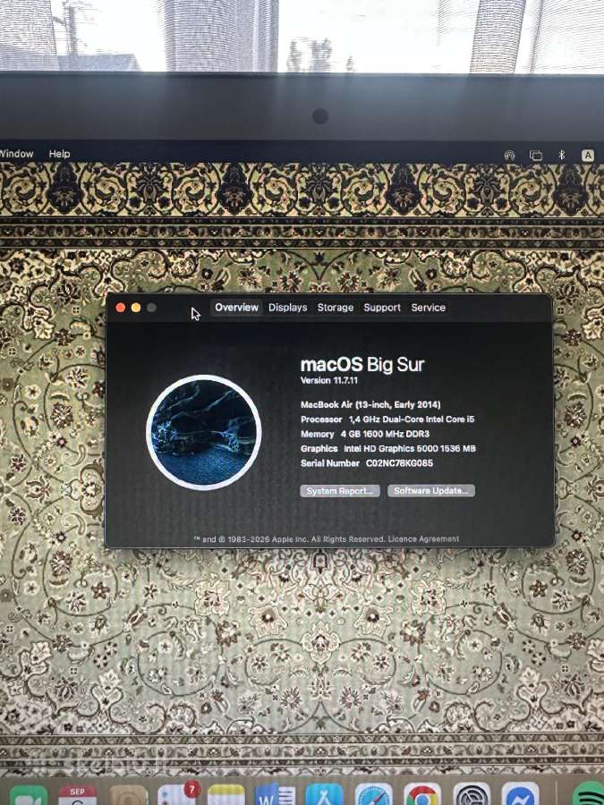 MacBook Air 2014 - nuotraukos Nr. 7