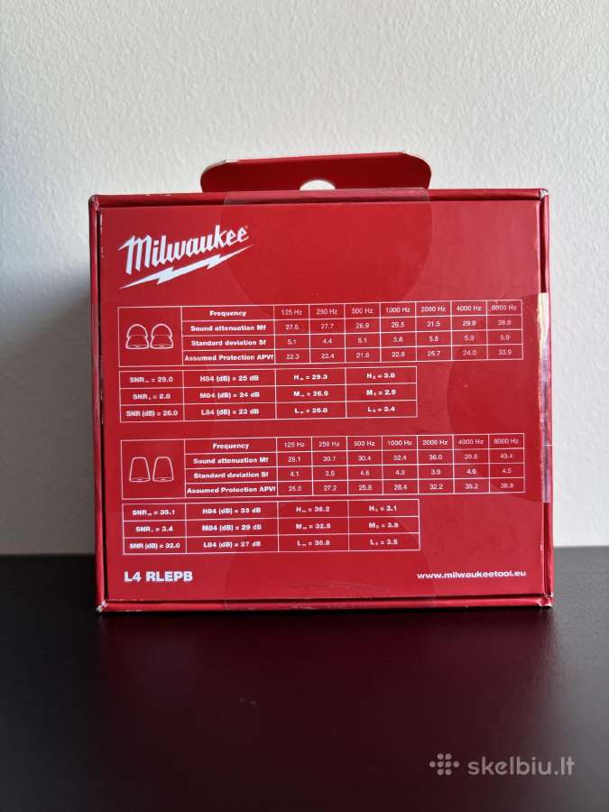 Milwaukee L4 Rlepb Bluetooth ausinės - nuotraukos Nr. 4