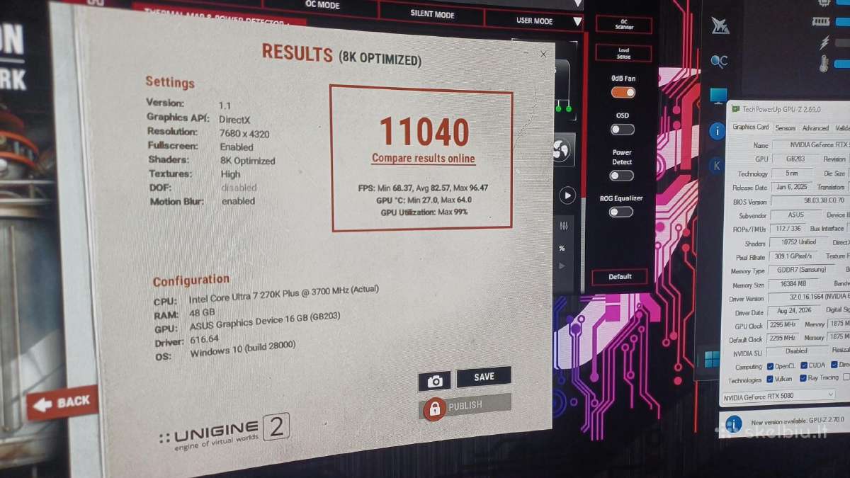 Rtx 5080 Rog Astral naudota - nuotraukos Nr. 6