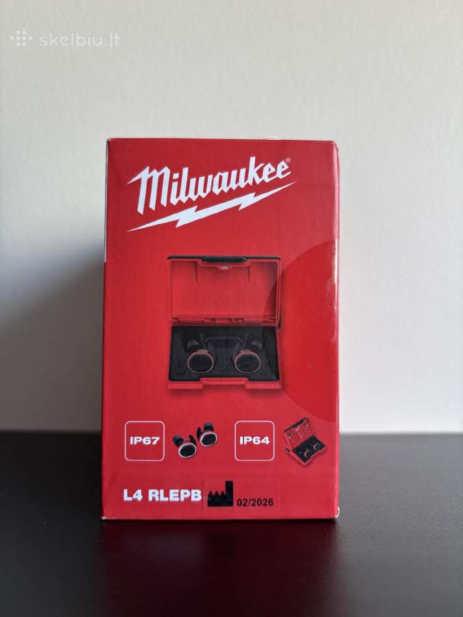 Milwaukee L4 Rlepb Bluetooth ausinės - nuotraukos Nr. 2