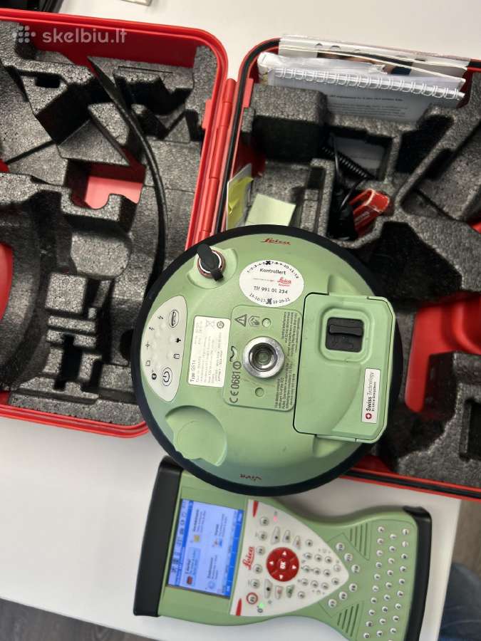Leica Viva Gs14 Gnss imtuv., Leica Cs15 valdiklis - nuotraukos Nr. 4
