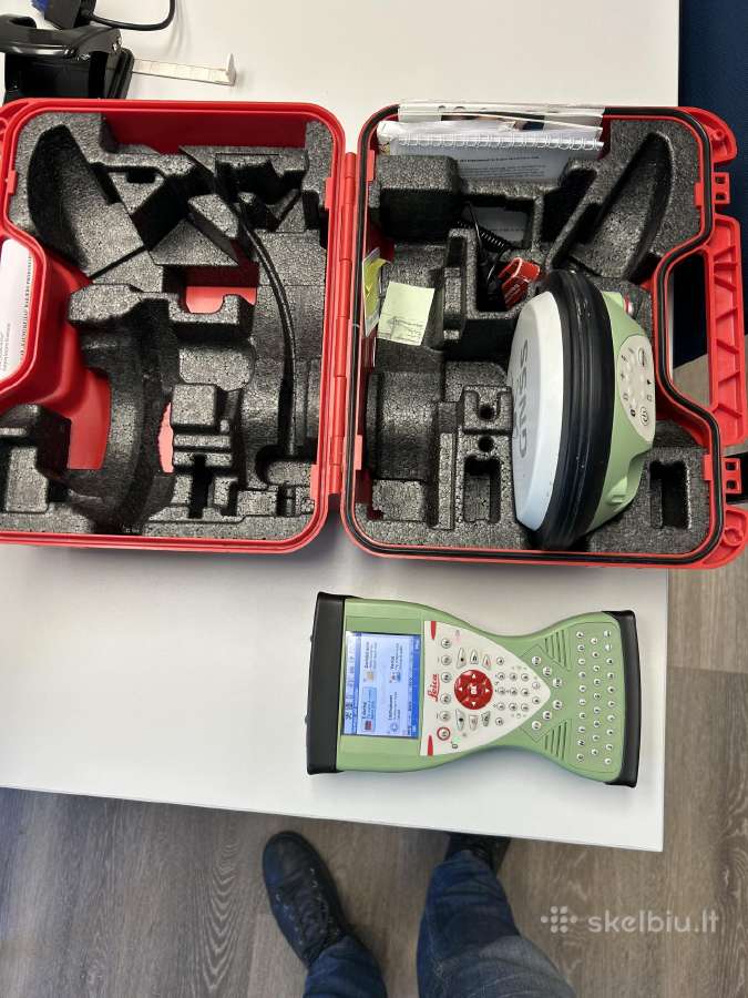 Leica Viva Gs14 Gnss imtuv., Leica Cs15 valdiklis - nuotraukos Nr. 5