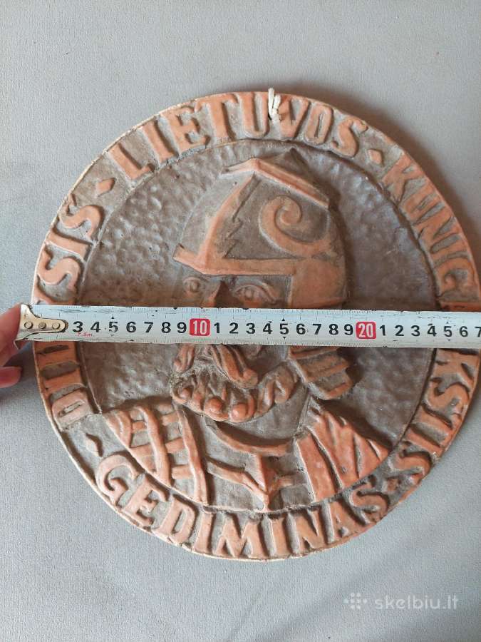 Bareljefas LT didysis kunigaikštis Gediminas - nuotraukos Nr. 2
