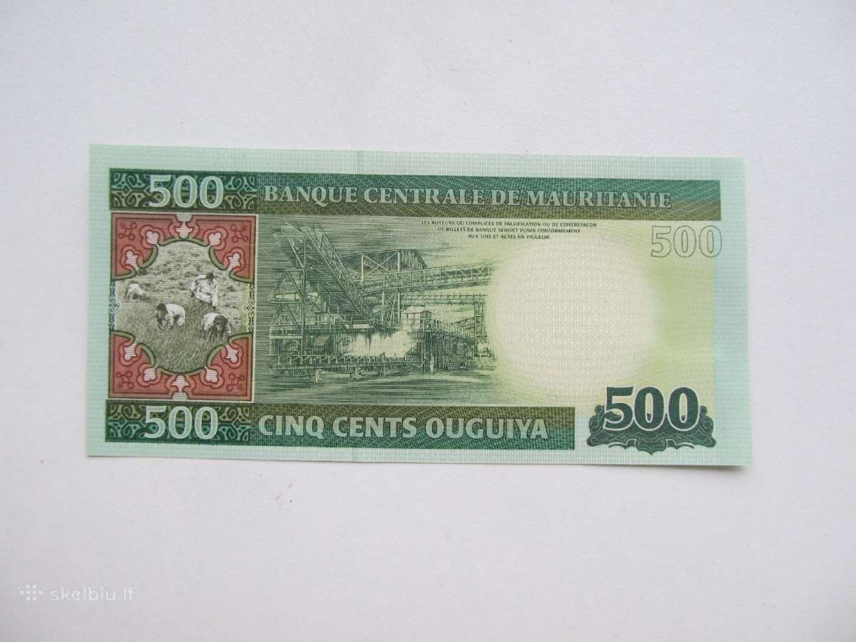 500 ouguiya , Mauritanija , 2013 unc - nuotraukos Nr. 2