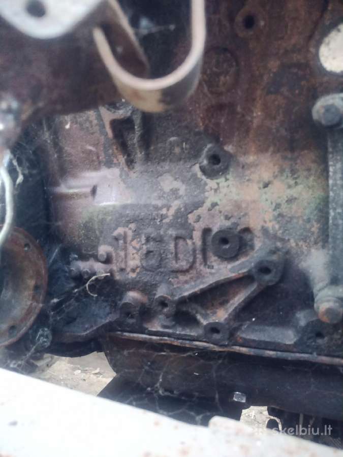 Savos gamybos traktorius su VW Golf 1.6d - nuotraukos Nr. 6