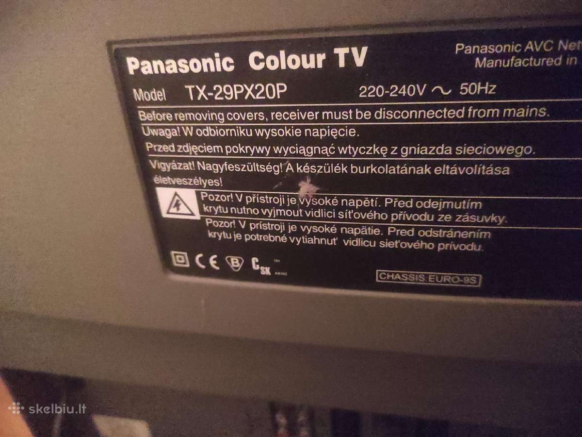 Panasonic Quintrix 100hz televizorius - nuotraukos Nr. 2