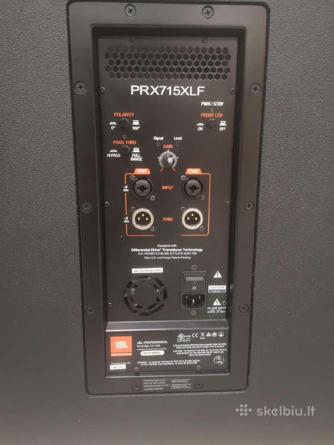 Progesionalus Jbl komplektas - nuotraukos Nr. 5