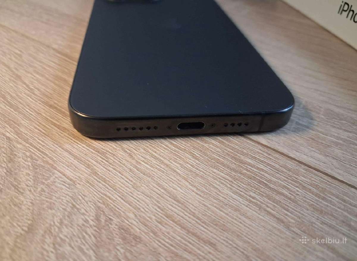 iPhone 15 Pro Max 512gb Black Titanium. - nuotraukos Nr. 7