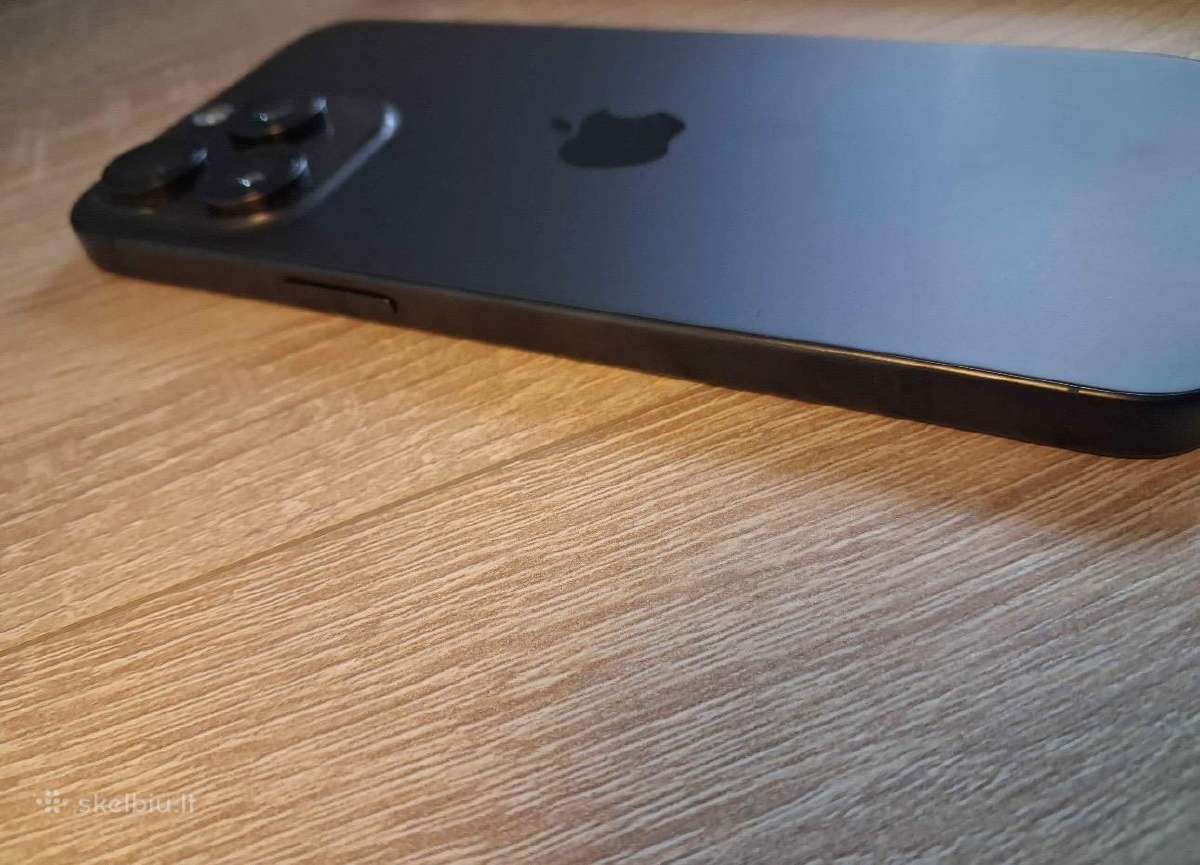 iPhone 15 Pro Max 512gb Black Titanium. - nuotraukos Nr. 8