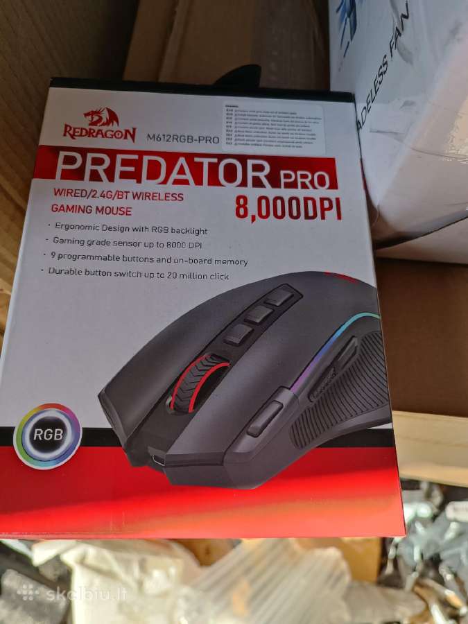 Belaidė pelė Redragon Pro - nuotraukos Nr. 3