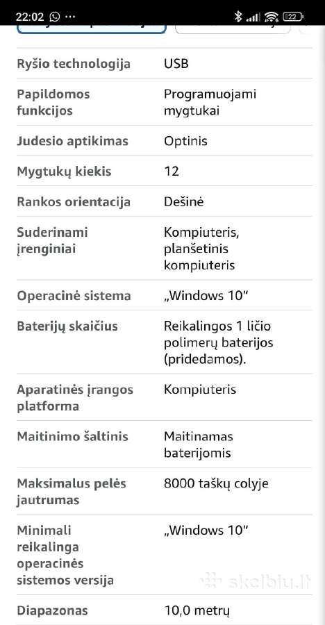 Belaidė pelė Redragon Pro - nuotraukos Nr. 5