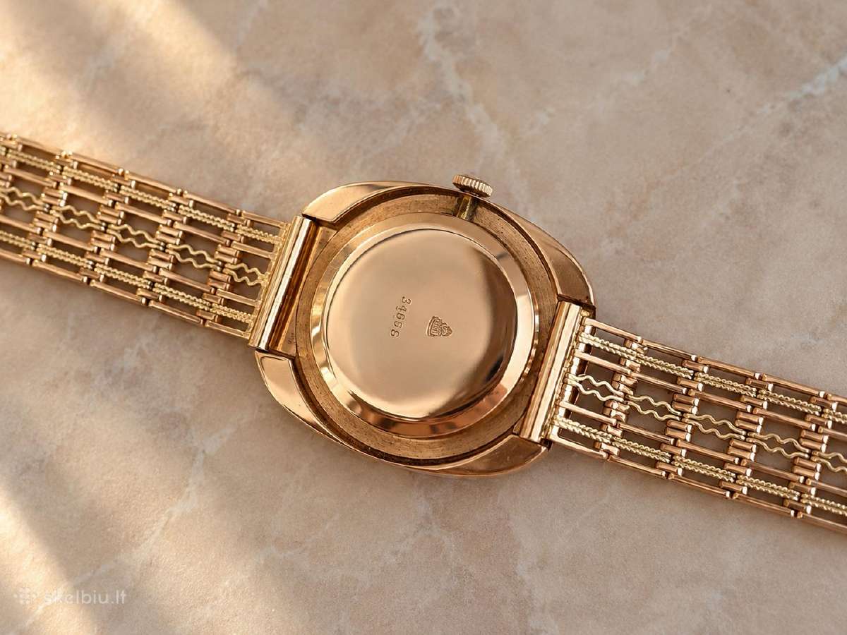 Originalus sovietinis „raketa“ auksinis laikrodis - nuotraukos Nr. 2