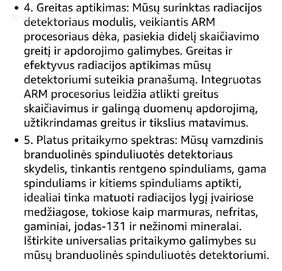Geigerio skaitiklio rinkinio modulis(gr-60) - nuotraukos Nr. 5