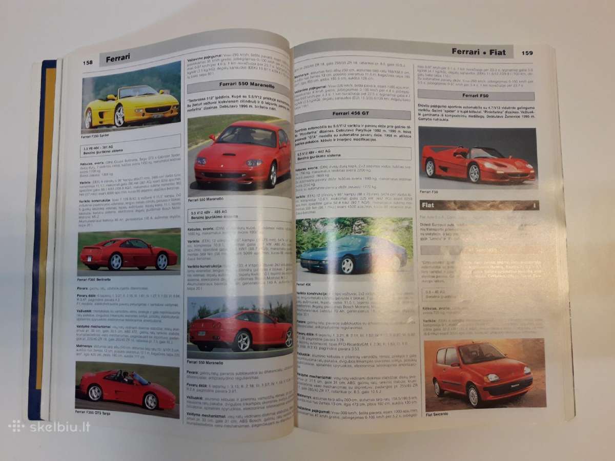 Automobilių katalogas. Lietuviškas leidinys. - nuotraukos Nr. 4