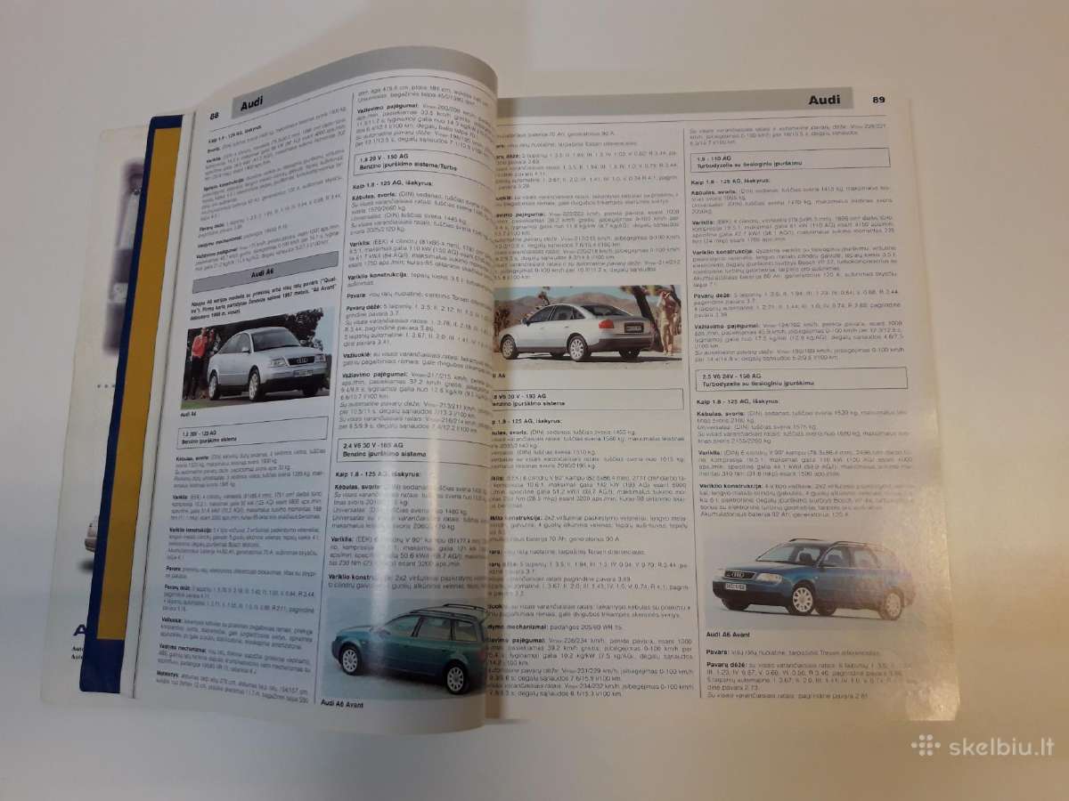 Automobilių katalogas. Lietuviškas leidinys. - nuotraukos Nr. 3