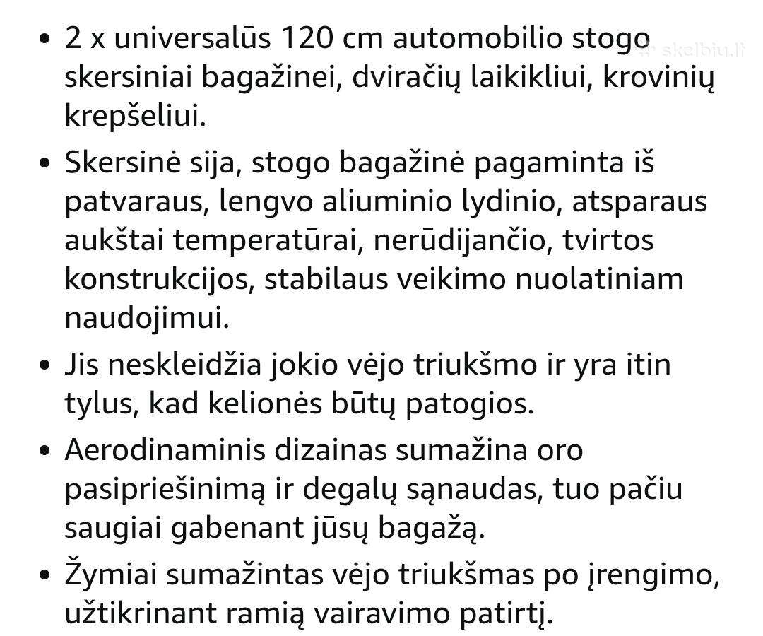 Universalus stogo skersiniai - nuotraukos Nr. 3