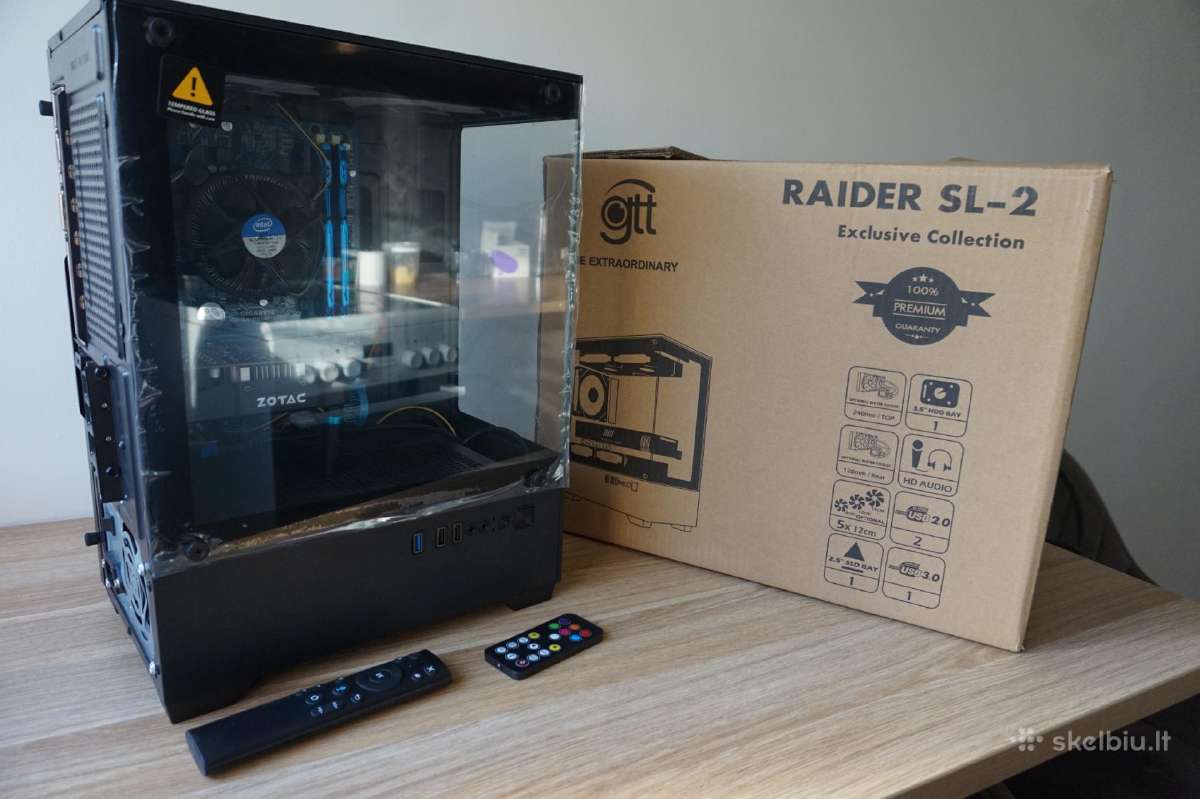 Intel i7-3770k / Gtx 1050 Ti / 16 GB Ddr3 / Argb - nuotraukos Nr. 2