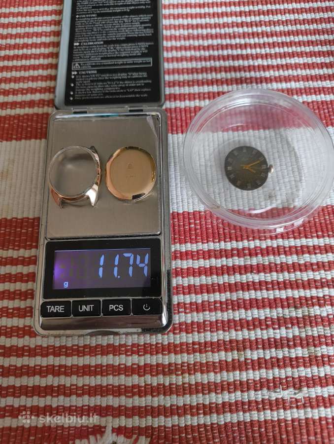 CcccccCCCP Laikrodis Luch Auksinis Praba 583 Mecha - nuotraukos Nr. 11