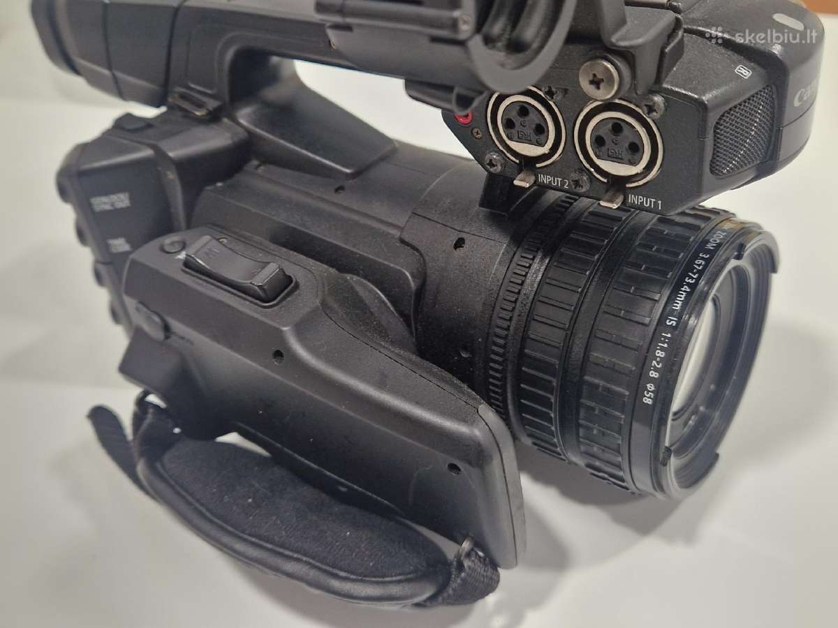 Profesionali vaizdo kamera Canon Xf20 - nuotraukos Nr. 3