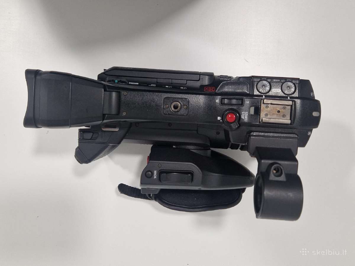 Profesionali vaizdo kamera Canon Xf20 - nuotraukos Nr. 9