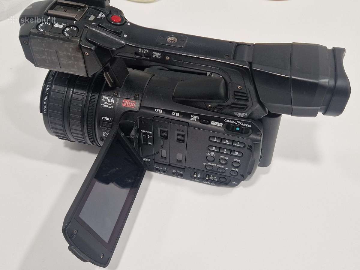 Profesionali kamera Canon Xf20 - nuotraukos Nr. 2