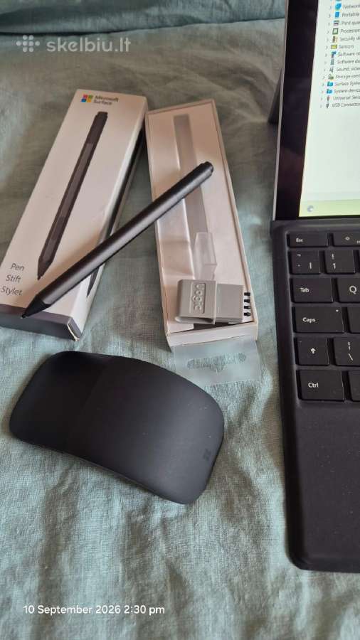 Microsoft Surface Pro 7+ 11gen 8gb 256gb Pen Mouse - nuotraukos Nr. 5