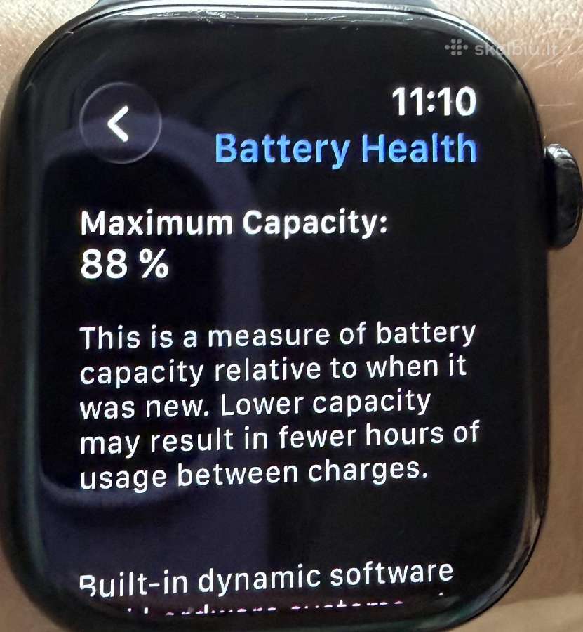 Apple Watch 10 GPS 42mm Black - nuotraukos Nr. 12