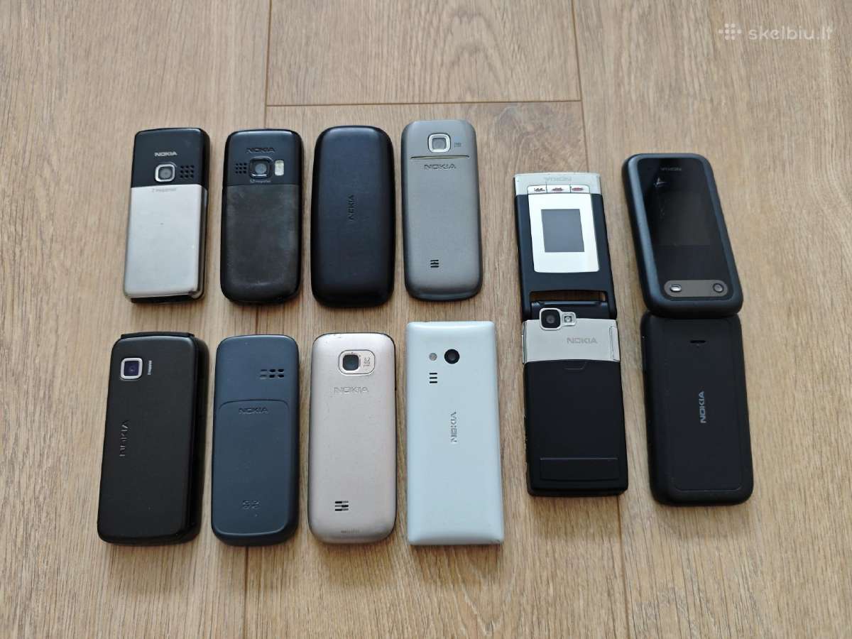 Nokia mygtukiniai telefonai - nuotraukos Nr. 3