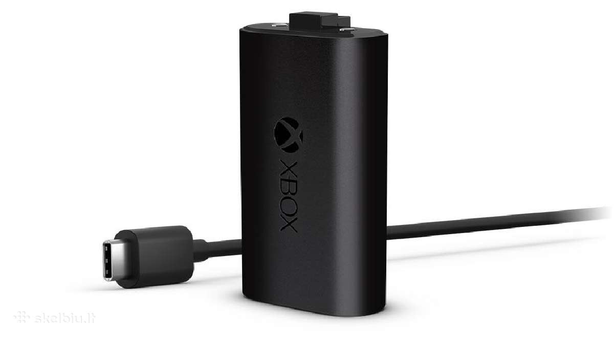 Xbox one x 1tb + 4 juodi joysticks + battery pack - nuotraukos Nr. 3