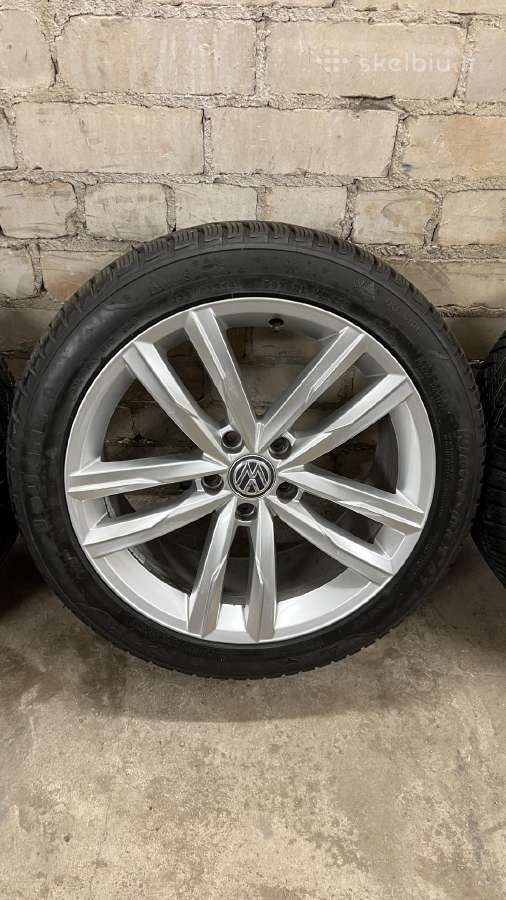 Oem VW R18 lieti ratlankiai Dartford su padangomis - nuotraukos Nr. 2