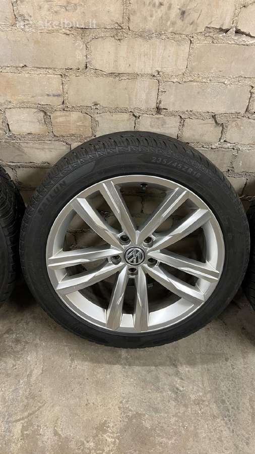 Oem VW R18 lieti ratlankiai Dartford su padangomis - nuotraukos Nr. 4