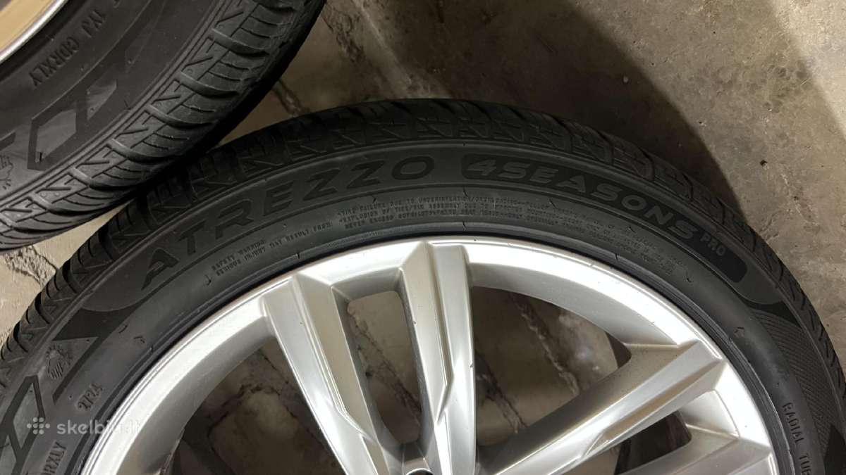 Oem VW R18 lieti ratlankiai Dartford su padangomis - nuotraukos Nr. 11