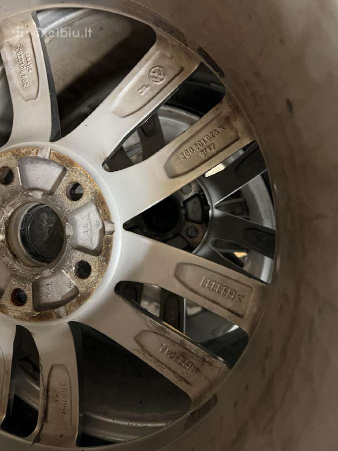 Oem VW R18 lieti ratlankiai Dartford su padangomis - nuotraukos Nr. 22
