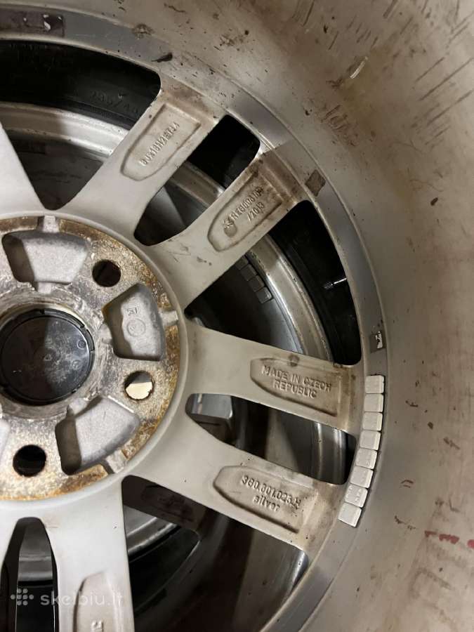 Oem VW R18 lieti ratlankiai Dartford su padangomis - nuotraukos Nr. 23