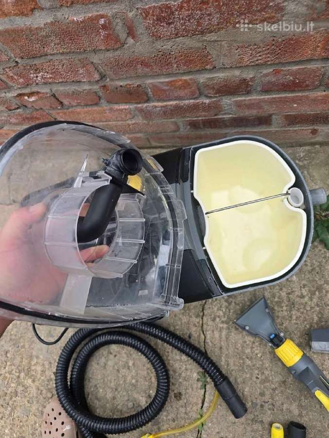 Karcher puzzi 10/1 plaunamas siurblys veikiantis - nuotraukos Nr. 4